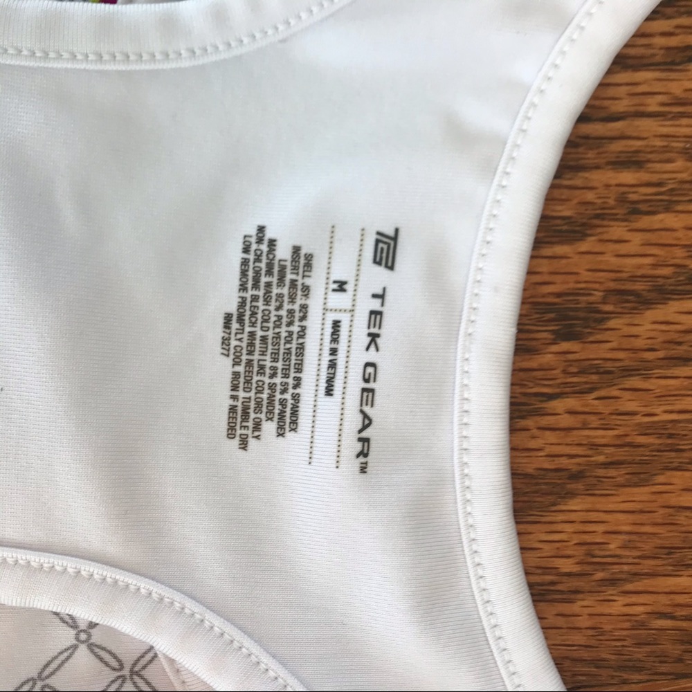 TEK Gear Workout Top.  Womens Size Medium - Picture 5 of 5